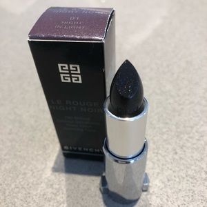 Black sparkly Givenchy lipstick